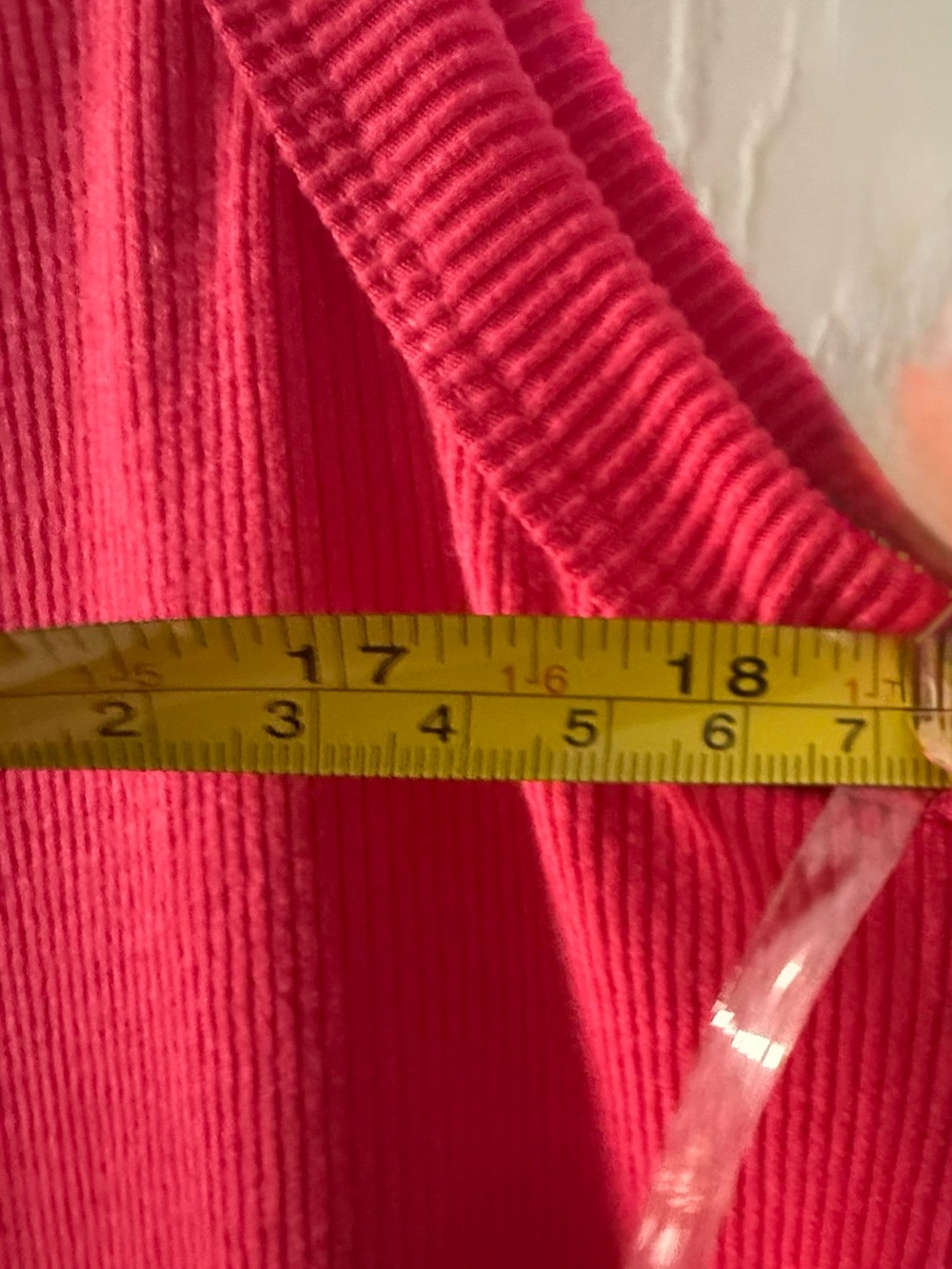 Fuchsia Ribbed Tank Dress - Picture 4 of 5